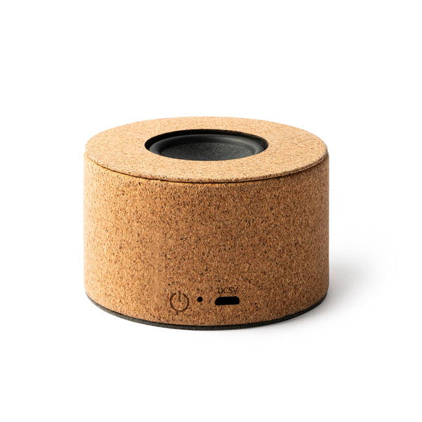 Altavoz Bluetooth de corcho natural · Crudo