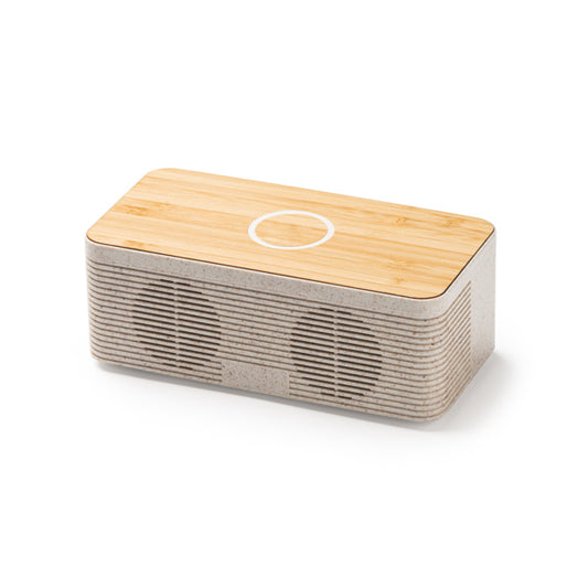 Altavoz Bluetooth 5 W con cargador inalámbrico