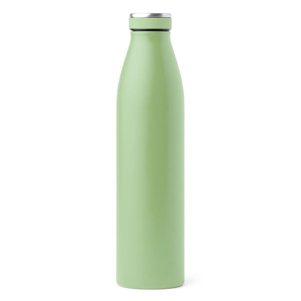 Botella térmica de acero 750 ml con aislamiento de cobre · Verde Salvia