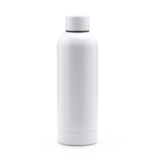 Botella térmica de acero inoxidable 550 ml · Blanco