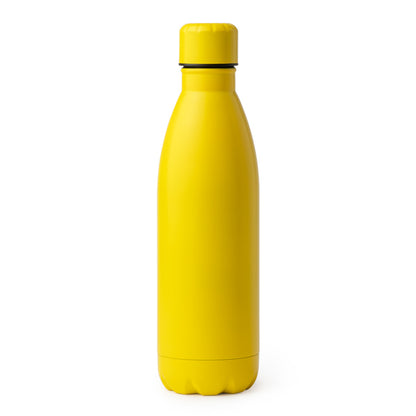 Botella de acero inoxidable mate 790 ml · Amarillo