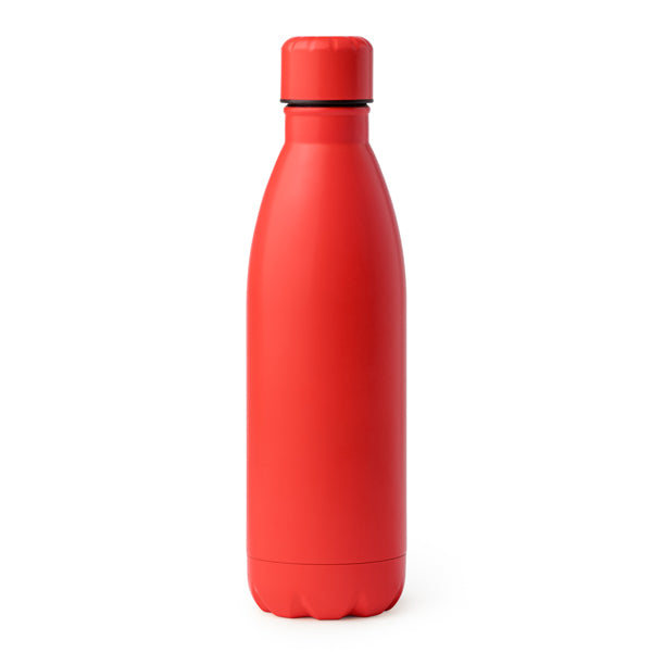 Botella de acero inoxidable mate 790 ml · Rojo