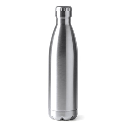 Botella de acero inoxidable 850 ml con acabado brillante