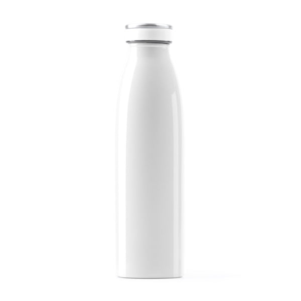 Botella térmica blanca de acero inoxidable 500 ml · Blanco