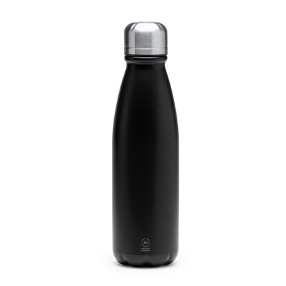 Botella de aluminio reciclado 550 ml · Negro