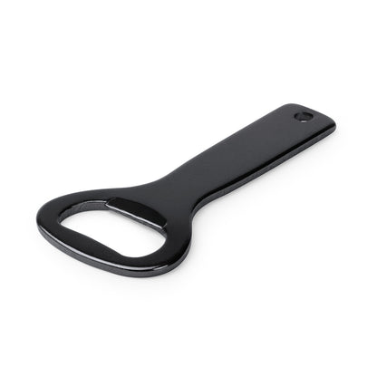 Abridor de aluminio de colores para grabar · Negro