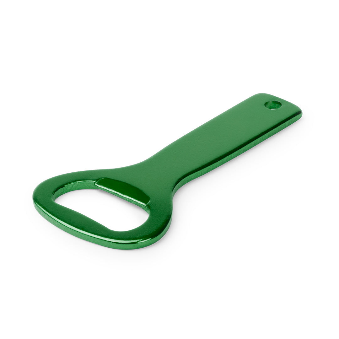 Abridor de aluminio de colores para grabar · Verde