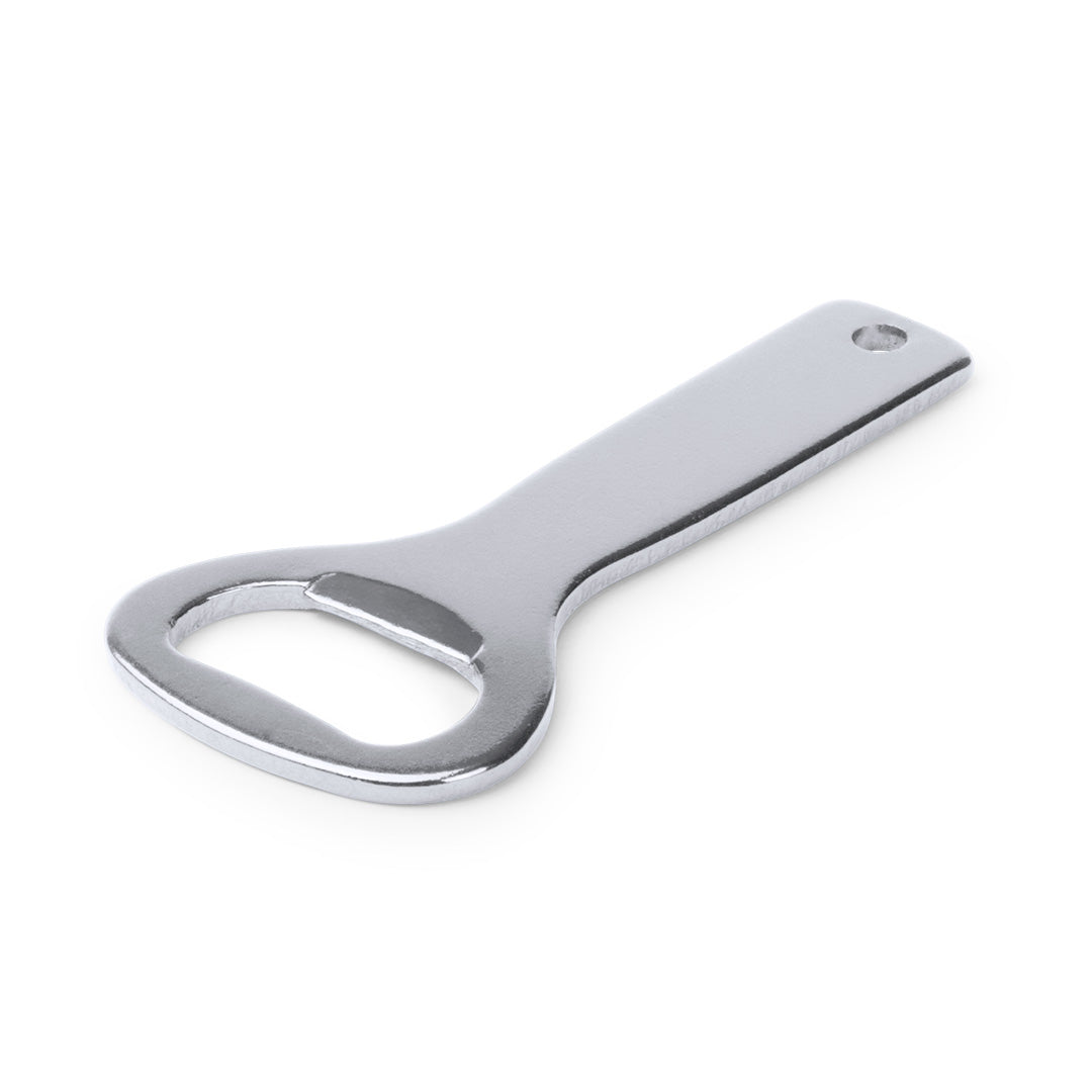 Abridor de aluminio de colores para grabar · Plateado