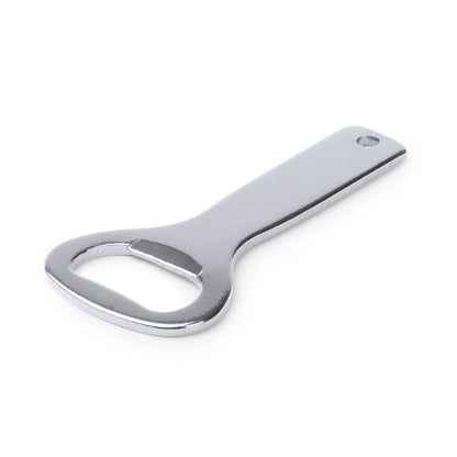 Abridor de aluminio de colores para grabar · Plateado