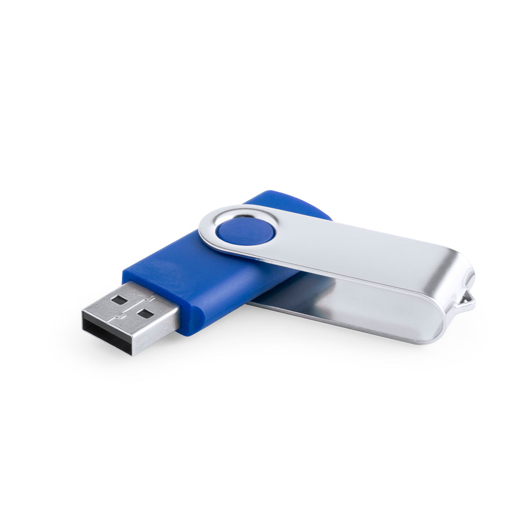 Memoria USB 16GB giratoria en colores