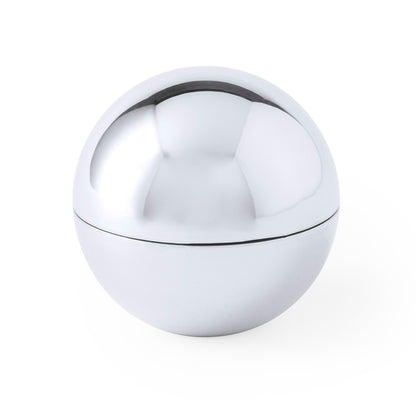 Bálsamo labial en esfera SPF15 · Plateado