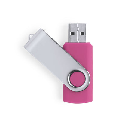Memoria USB 32GB giratoria en colores · Fucsia