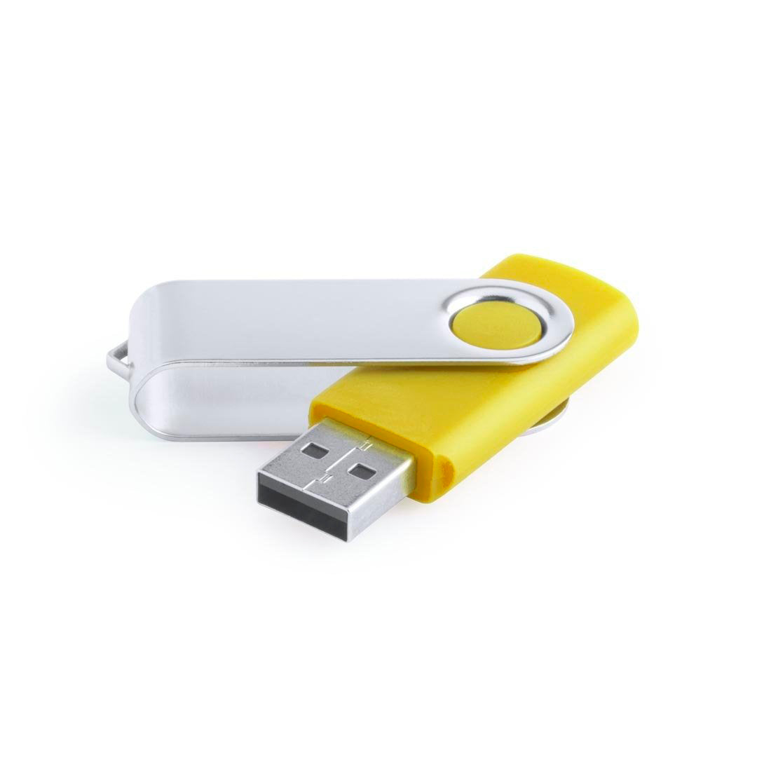 Memoria USB 32GB giratoria en colores