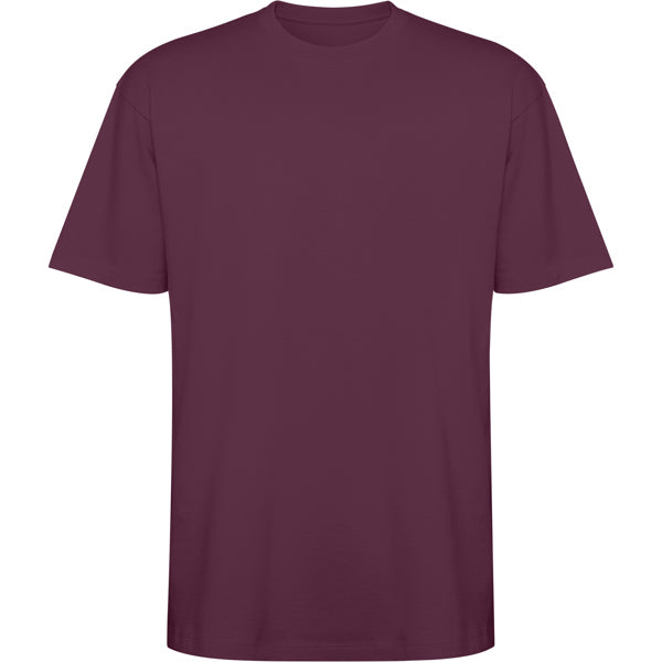 Camisetas Bull · Rojo Ciruela