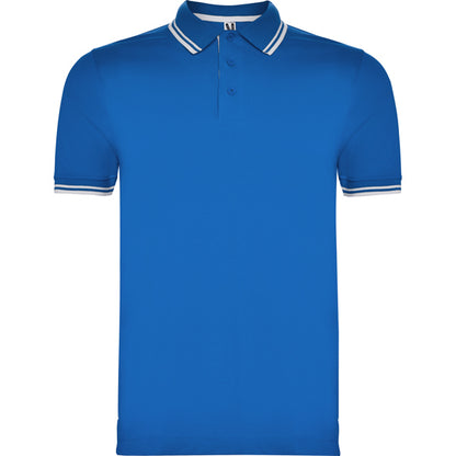 Polos Montreal · Royal/Blanco