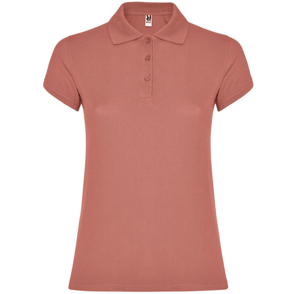 Polos Star Woman · Rojo Pálido