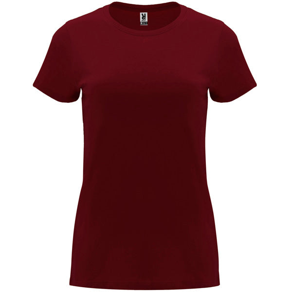 Camisetas Capri · Granate