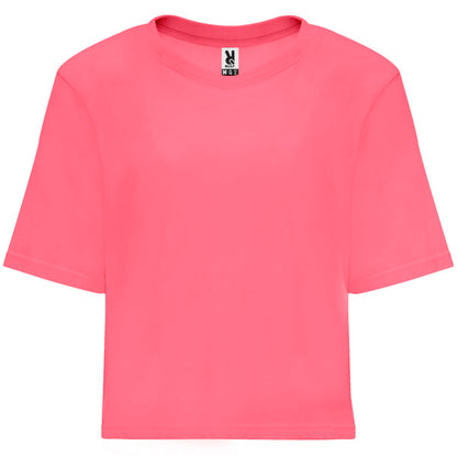 Camisetas Dominica · Rosa Lady Fluor