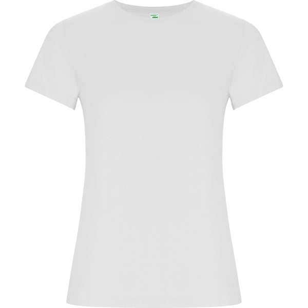 Camisetas Golden Woman · Blanco