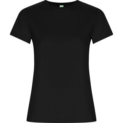 Camisetas Golden Woman · Negro