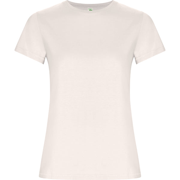 Camisetas Golden Woman · Blanco Vintage