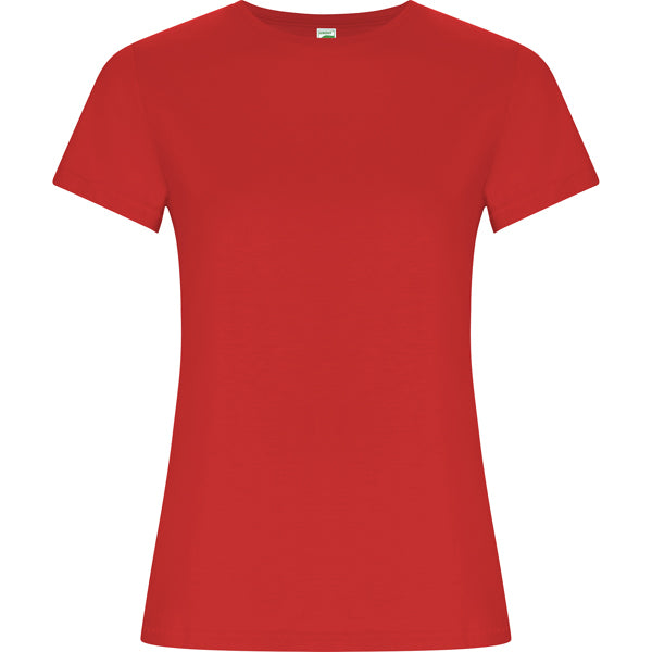 Camisetas Golden Woman · Rojo