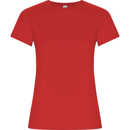 Camisetas Golden Woman · Rojo