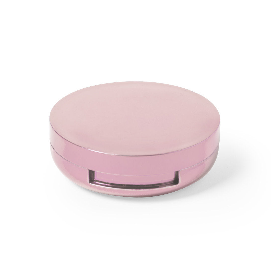 Bálsamo labial con espejo integrado · Rosa