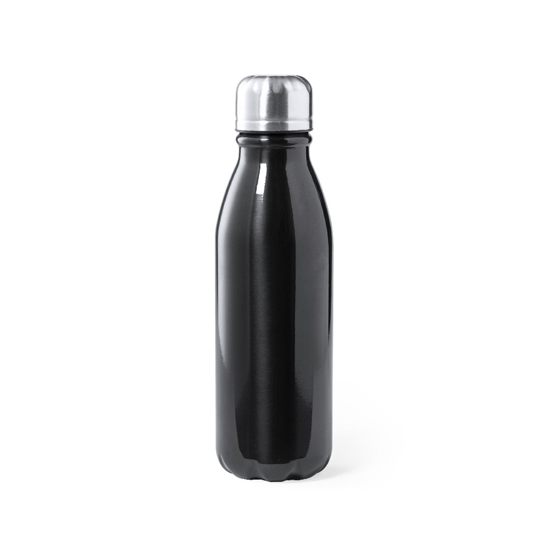Botella de aluminio 550 ml · Negro