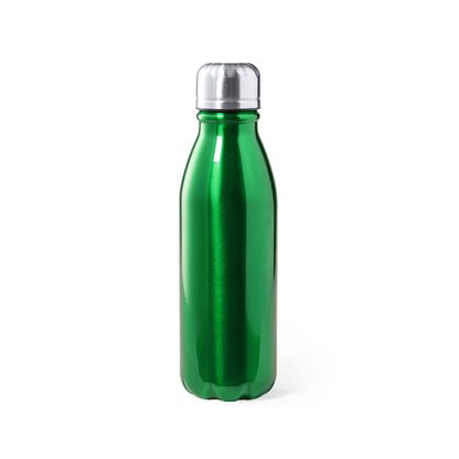 Botella de aluminio 550 ml · Verde