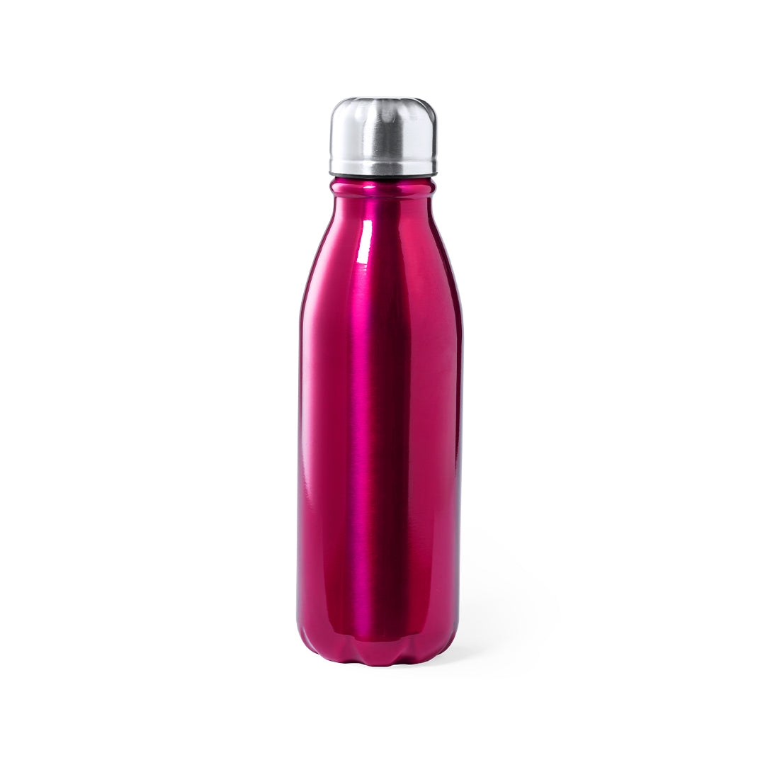 Botella de aluminio 550 ml · Fucsia