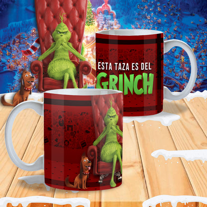 Taza Grinch Divertida Navidad - Regalo Original Anti Navidad - Diseño 6