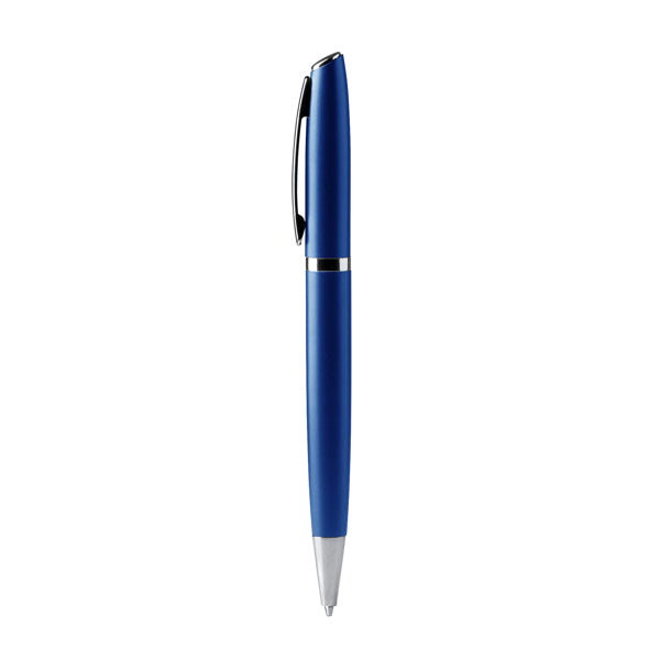 Bolígrafo giratorio de aluminio reciclado · Azul Profundo