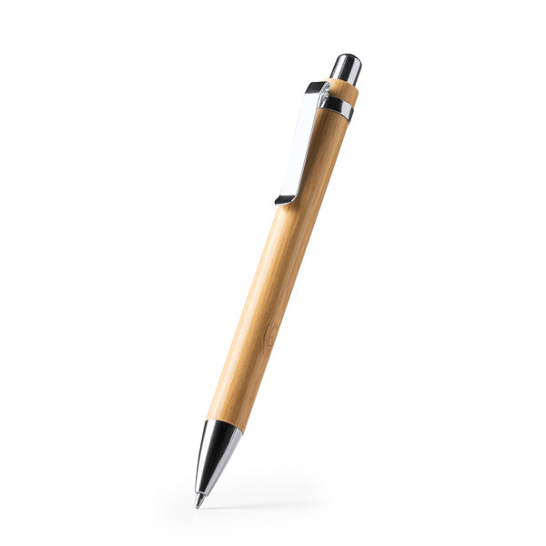 Bolígrafo de bambú elegante para escritorio