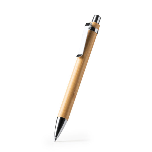 Bolígrafo de bambú elegante para escritorio