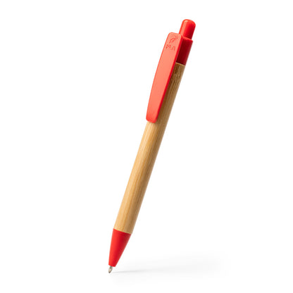 Bolígrafo de bambú y PLA