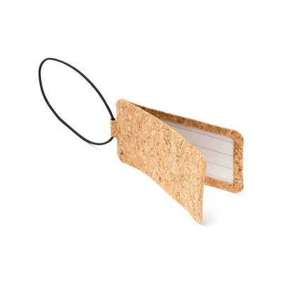 Identificador de maleta de corcho