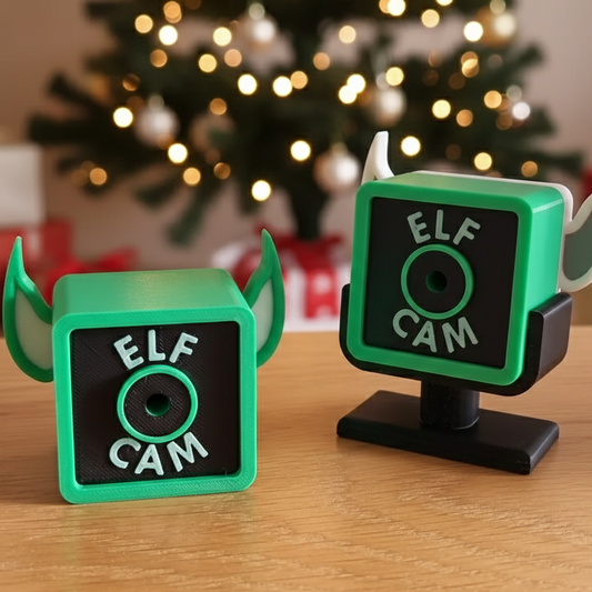 Elf Cam - Cámara de Elfo de Vigilancia Navideña | Decoración Única