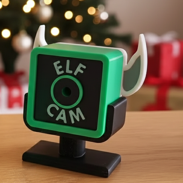 Elf Cam - Cámara de Elfo de Vigilancia Navideña | Decoración Única