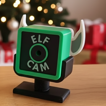 Elf Cam - Cámara de Elfo de Vigilancia Navideña | Decoración Única