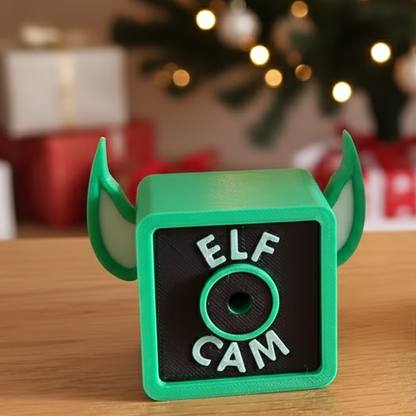 Elf Cam - Cámara de Elfo de Vigilancia Navideña | Decoración Única