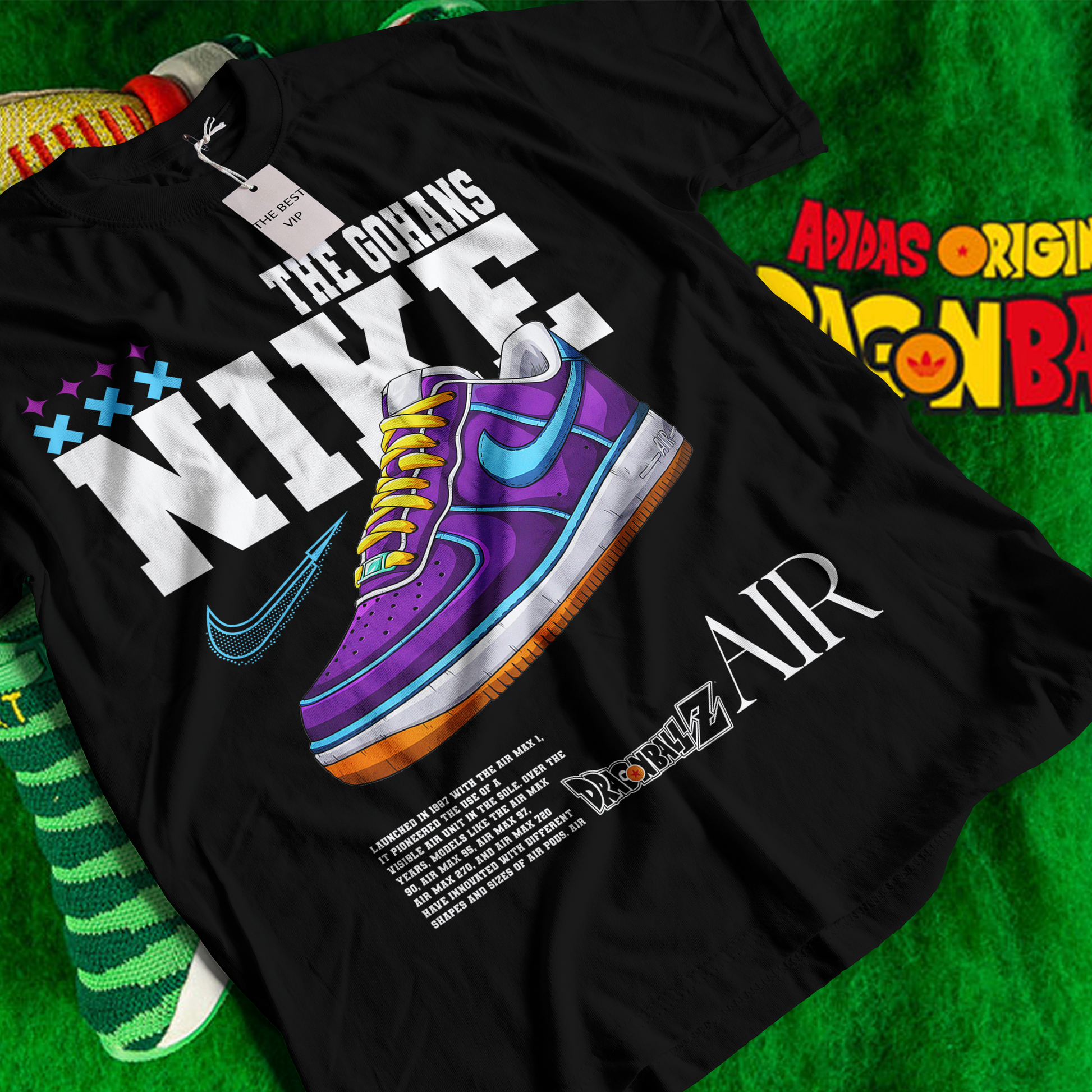 Gohan camiseta dragon ball nike