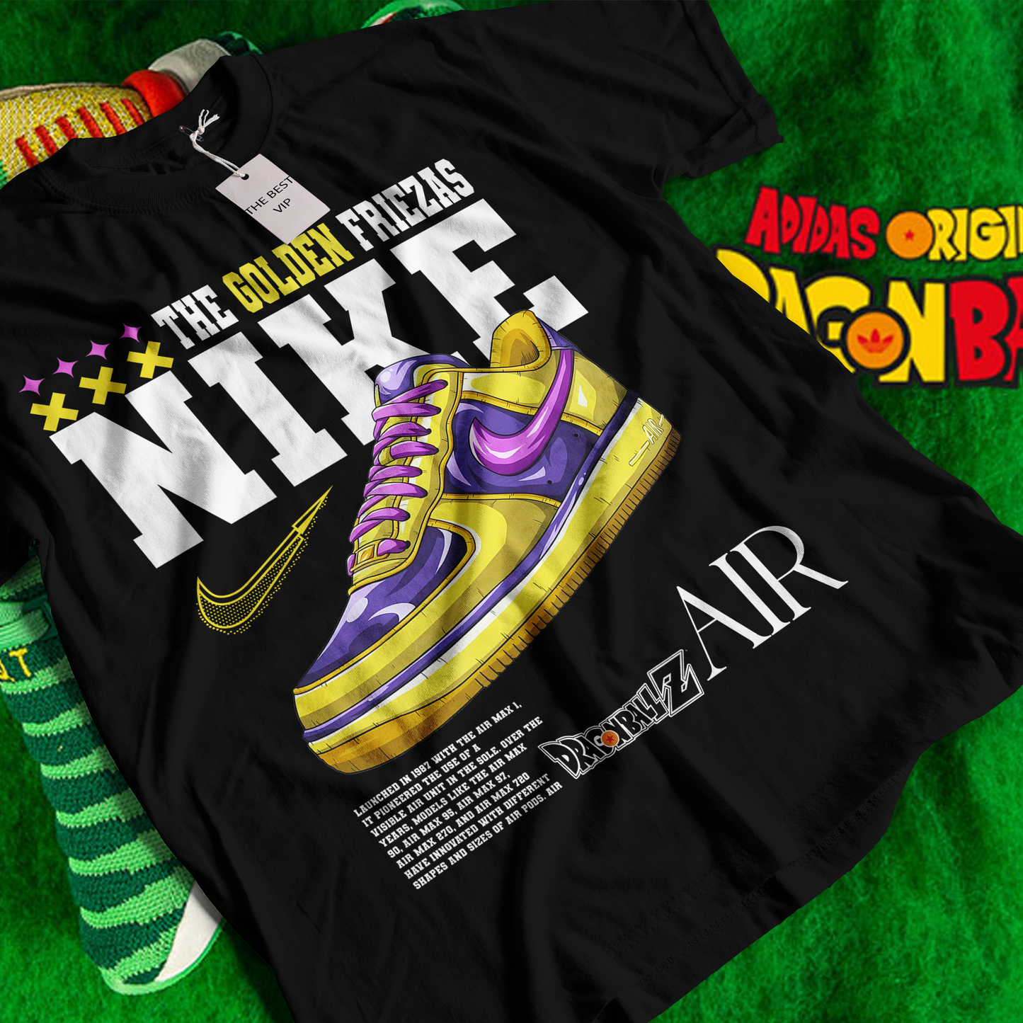 Golden Freezer Camiseta nike Dragon ball