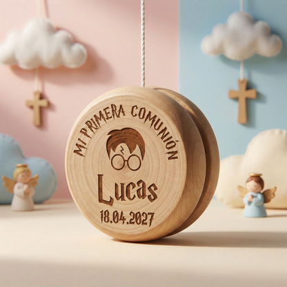 Yoyó de Madera Personalizado "Harry Potter" – Recuerdo Primera Comunión