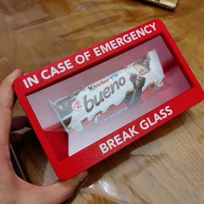 Caja "En Caso de Emergencia" Edición Kinder Bueno