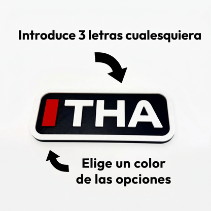 Letrero F1 Personalizado – Nombre Estilo Fórmula 1 🏎️🏁