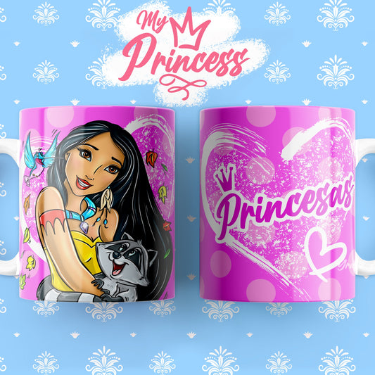 Taza Pocahontas – Princesa Disney