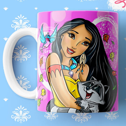 Taza Pocahontas – Princesa Disney