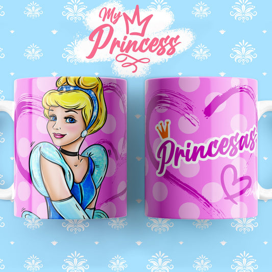 Taza Princesa Cenicienta – Inspirada en La Cenicienta