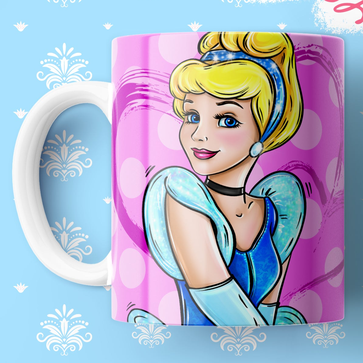 Taza Princesa Cenicienta – Inspirada en La Cenicienta